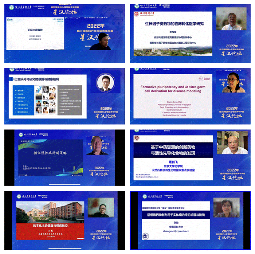 公卫与药学论坛专家做学术报告